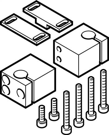 FESTO DASI-B12-40-S8 (1435229) Sensorhalter