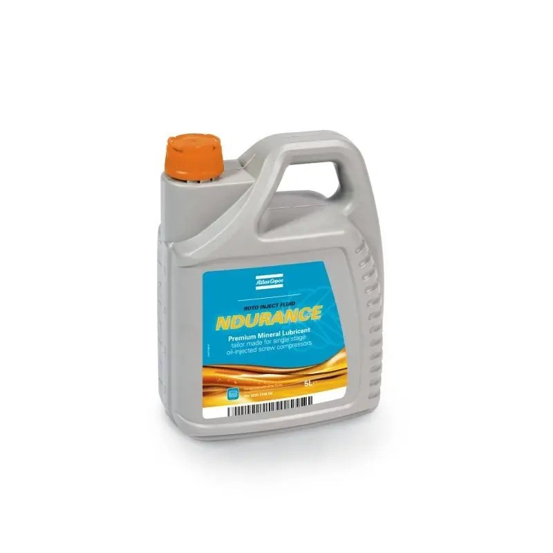 Ndurance 5 Liter, Spezialöl für Schraubenkompressoren von Atlas Copco
