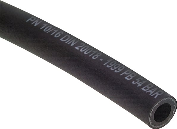 Druckluft-Wasser Gummischlauch 32 (1-1/4")x48mm, schwarz