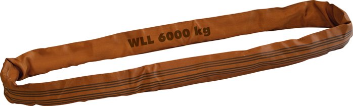 Rundschlinge EN 1492-2, Nutzlänge 5m, WLL 6000kg