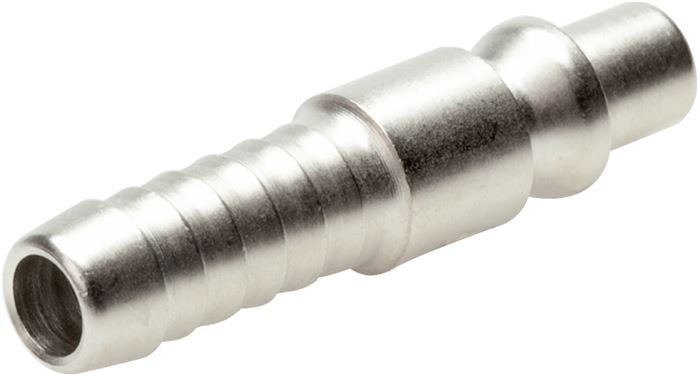 Kupplungsstecker (ARO/ORION) 9 (3/8")mm Schlauch, Stahl gehärtet & vernickelt, NW 5,5