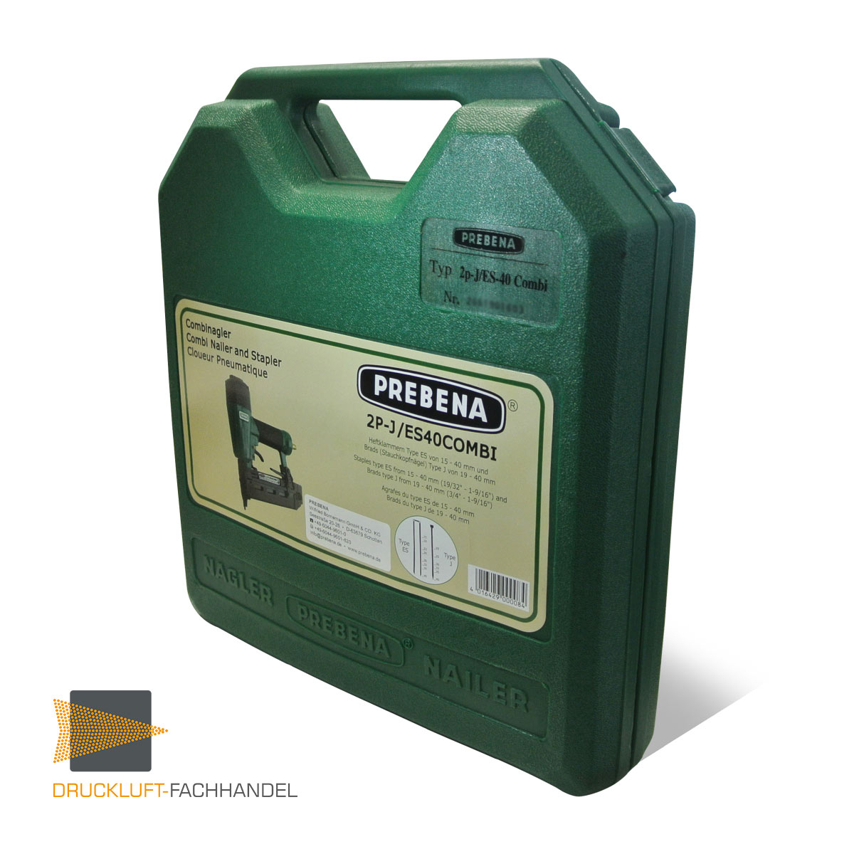 Prebena Druckluftnagler 2P-J/ES40COMBI