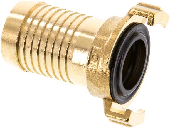 GK-Schlauchkupplung,32 (1-1/4")mm Schlauch, Messing, 25 bar