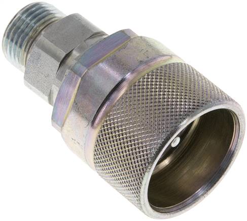 Hydraulik-Schraubkupplung, Stecker Baugr.2, 10 S (M18x1,5)