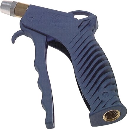 Kunststoff Ausblaspistole, mit Lärmschutzdüse, mit Kupplungsstecker 7,2mm
