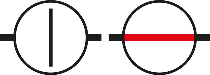 Labor-Schlauchhahn (PVDF), 6 (1/4") mm