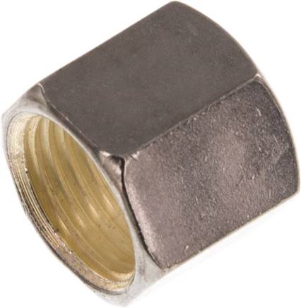 Überwurfmutter f. Schneidringverschr. 8 S (M16x1,5), Klemmring 1.4571 (NC)