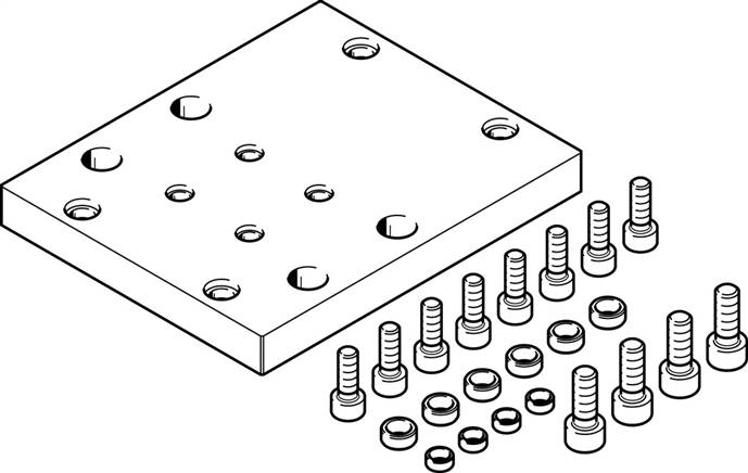 FESTO HMSV-78 (1089520) Adapterbausatz