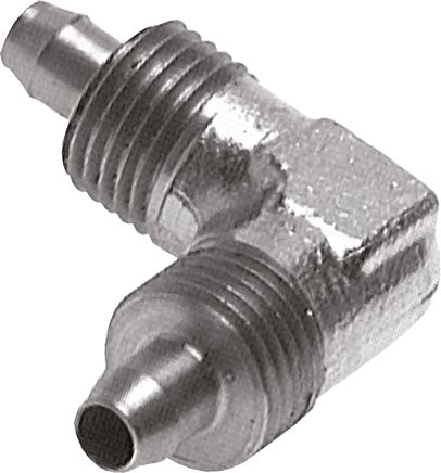 Winkel-Gewindestück 8x6mm, 1.4404 ohne Muttern