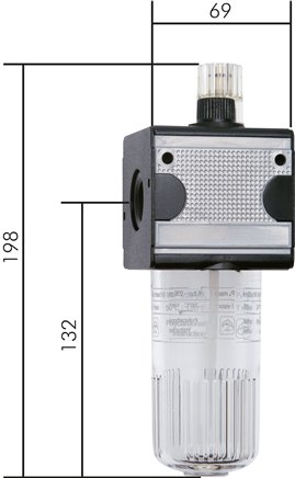 MULTIFIX Nebelöler mit elektrischer Niveauüberwachung, G 1/2", Baureihe 2