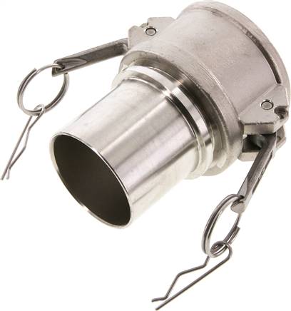 DIN/EN-Kamlock-Kupplung (C/CC) 63 (2-1/2")mm Schlauch, Edelstahl (1.4408)