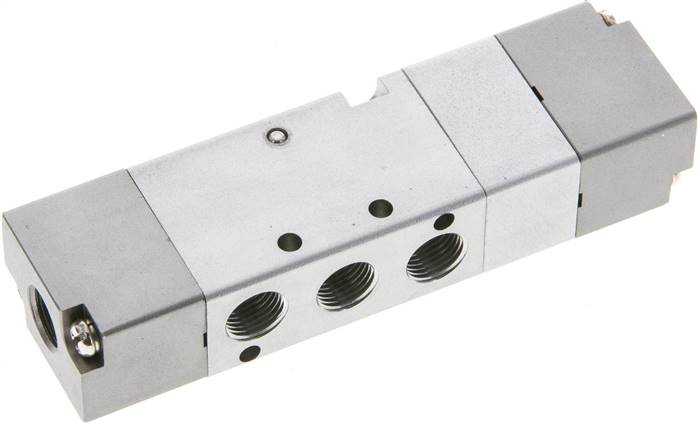 5/3-Wege Pneumatikventil, Mittelstellung entlüftet, G 1/8"