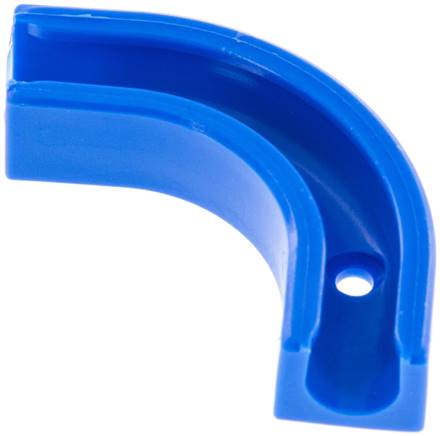 90°-Schlauchstütze, blau für 8mm Schlauch