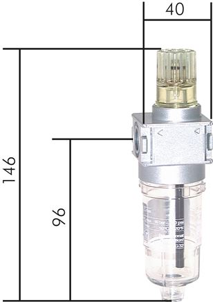 MULTIFIX Micro-Nebelöler, G 1/8", Baureihe 0