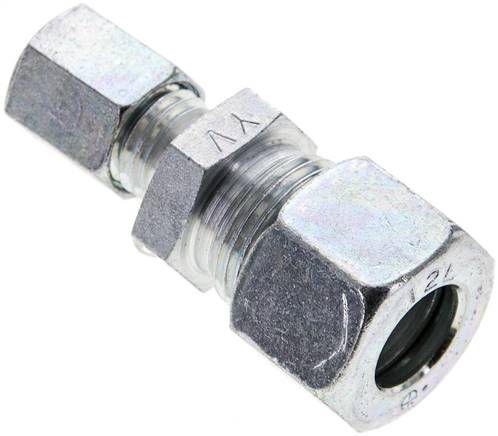 Reduzierverschraubung 12 L (M18x1,5)-6 L (M12x1,5), Stahl verzinkt