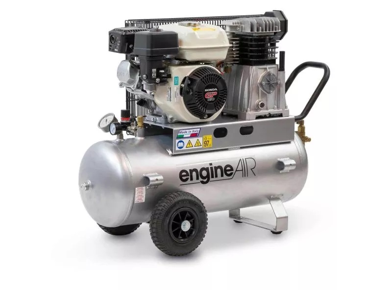 Kolbenkompressor mit Benzinmotor Typ engineAIR 5/50