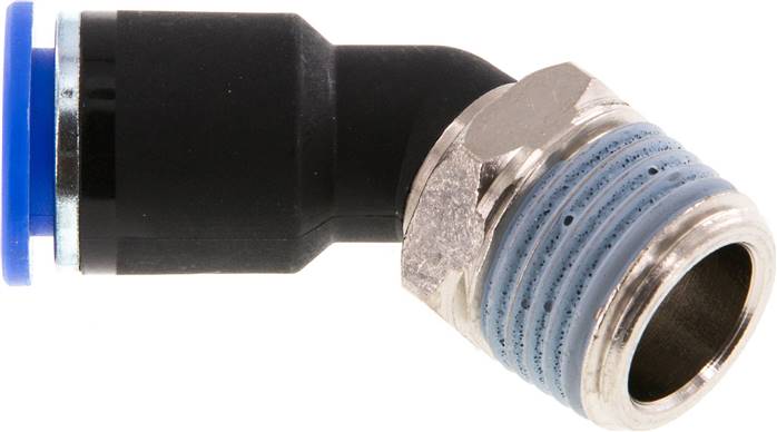 45°-Steckanschluss R 1/2"-12mm, IQS-Standard