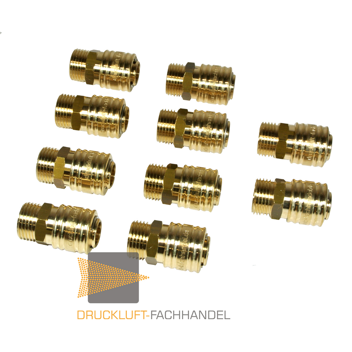 2 Messing Schlauchkupplungen – 10 Mm Tülle Auf 1/2 Zoll PT Innengewinde, Für Wasser, Luft, Kraftstoff & Öl