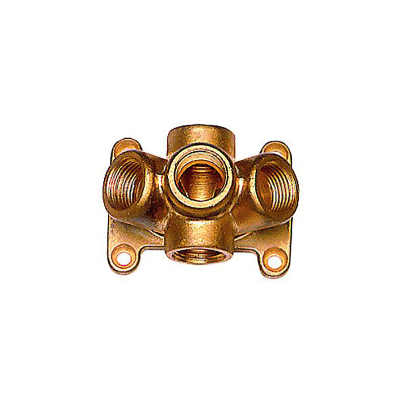 Druckluft Wanddose SET Mit 1 Kupplung - Messing 3/8" Für Werkstatt