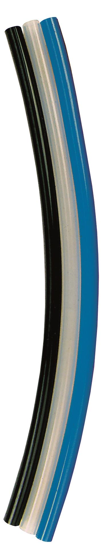 Luftschlauch 12mm SRJQXH Druckluftschlauch 2m mit 12mm PU-Verbinders und 12mm-8mm PG-Verbinders Blauer Polyurethan Schlauch ist Geeignet für Vakuum und Druckluft 