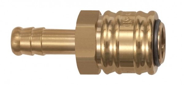 Stecker Nippel Messing DN 7,2 LW 6 mm 10 Stück Promat Druckluft Einstecktülle 