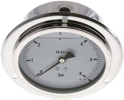 WIKA Bimetallthermometer, waagerecht 63 | 0 bis 160°C | 63mm | Edelstahl Thermometer WIKA Bimetallthermometer, waagerecht 63 | 0 bis 160°C | 63mm | Edelstahl Thermometer